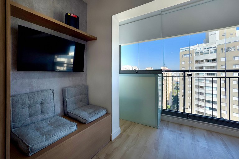 Apto Aconchegante Perto do Shopping Ibirapuera