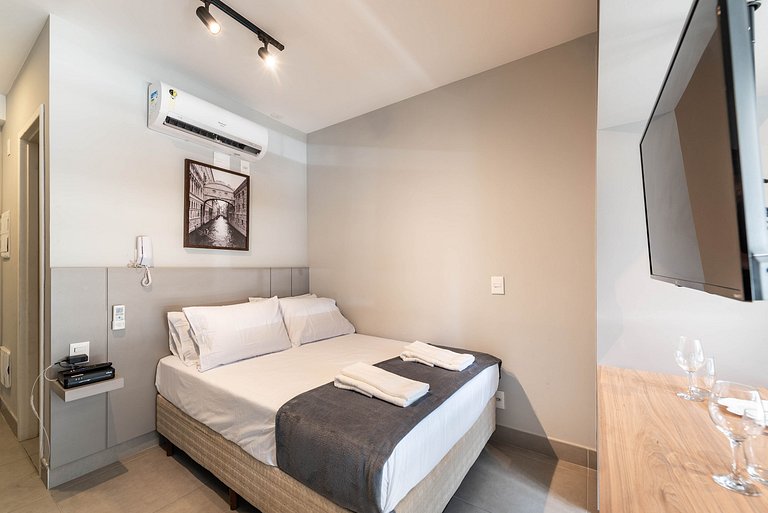 Studio Completo no coração de Moema