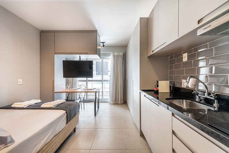 Studio Completo no coração de Moema