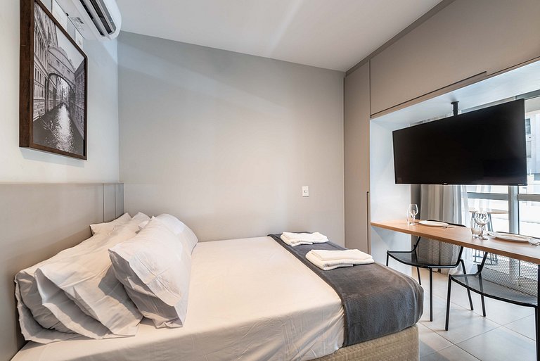 Studio Completo no coração de Moema