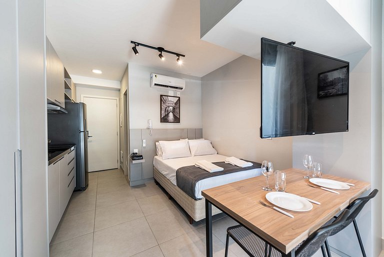 Studio Completo no coração de Moema