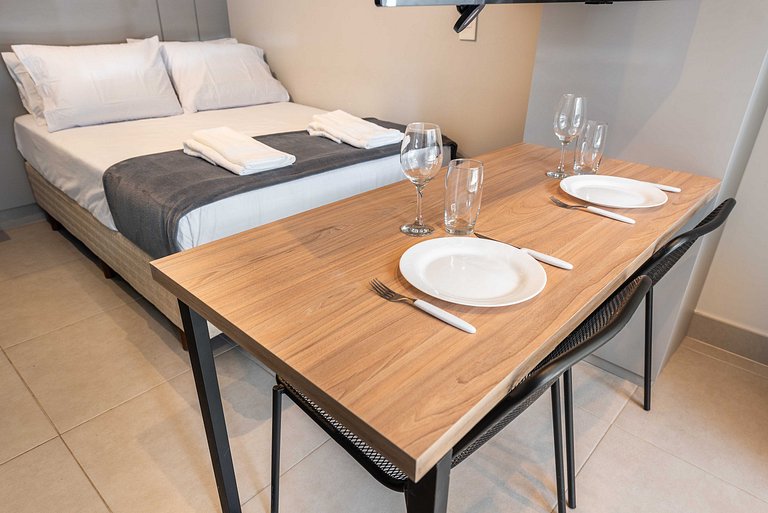 Studio Completo no coração de Moema