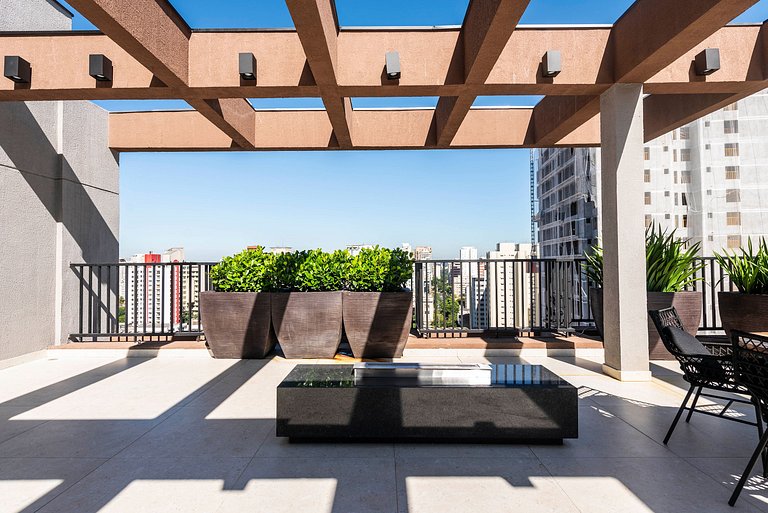 Studio Moderno com Vista na Vila Mariana