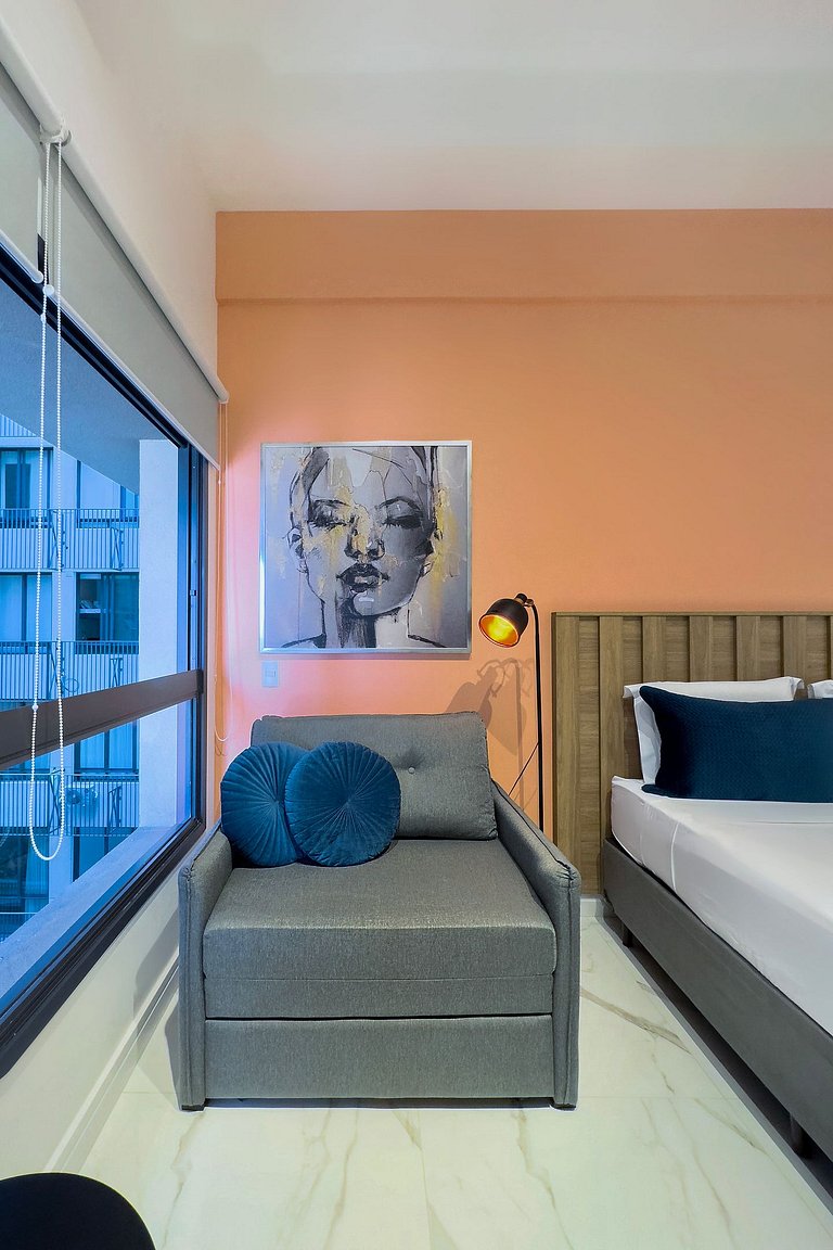 Studio em Perdizes - Acolhedor e Bem Localizado