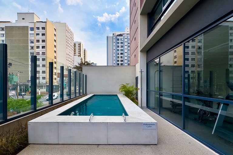 Studio em Perdizes - Acolhedor e Bem Localizado