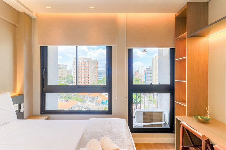 Studio Sofisticado e Bem Localizado