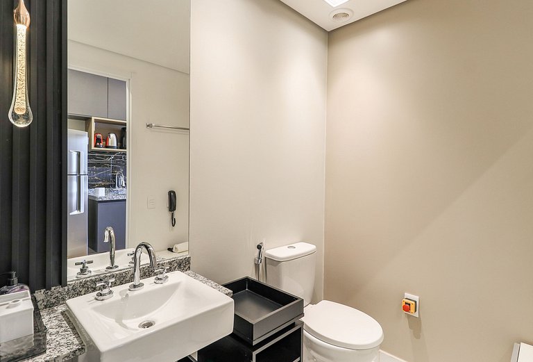 Studio Sofisticado e Bem Localizado