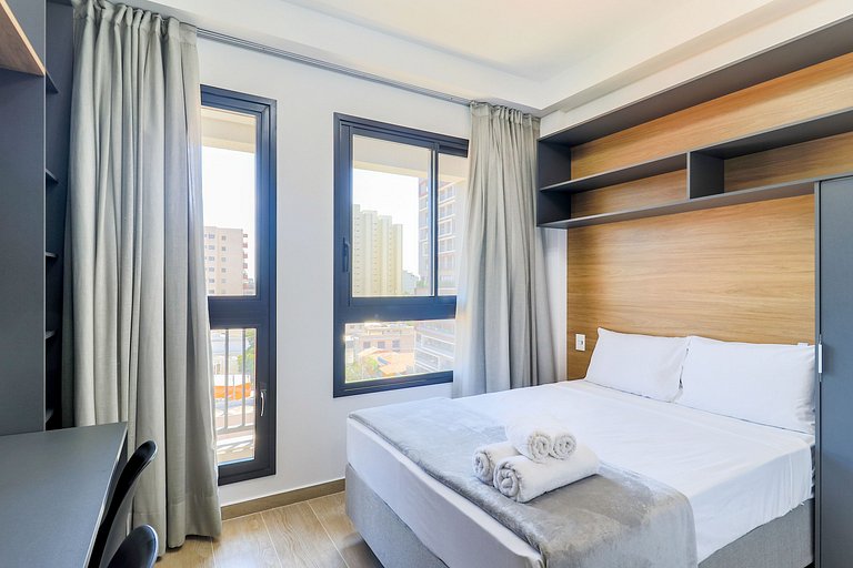 Studio Novo e Completo na Vila Mariana