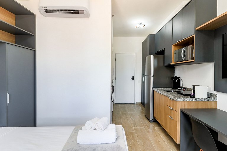 Studio Novo e Completo na Vila Mariana
