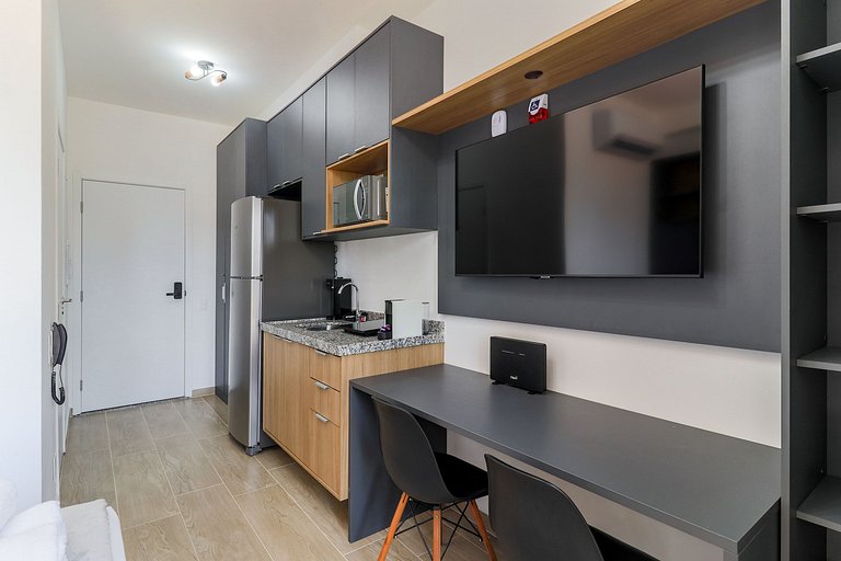 Studio Novo e Completo na Vila Mariana