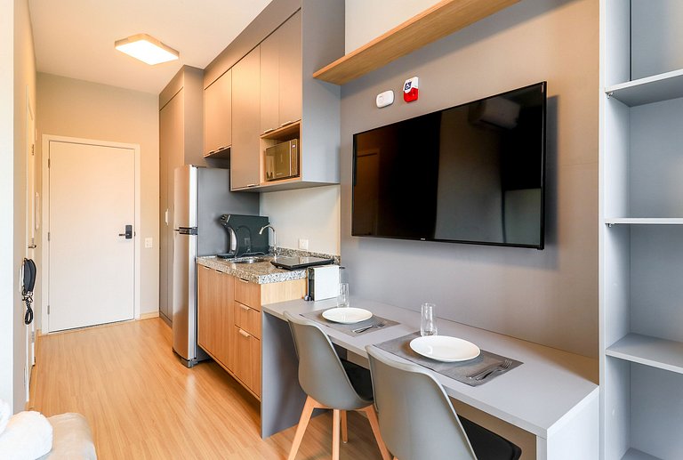 Moderno e aconhegante ne vila Mariana