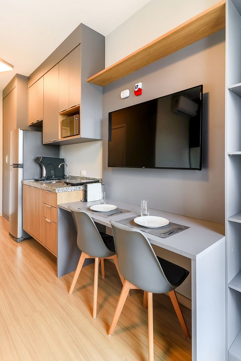 Moderno e aconhegante ne vila Mariana