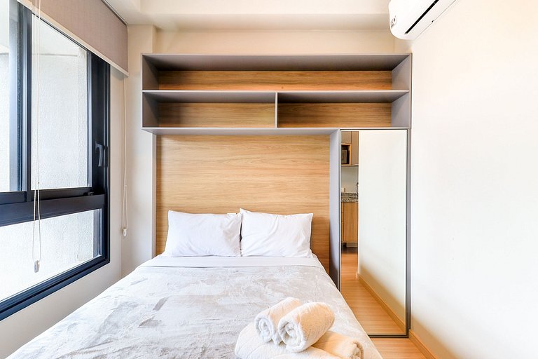 Moderno e aconhegante ne vila Mariana