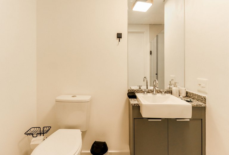 Moderno e aconhegante ne vila Mariana