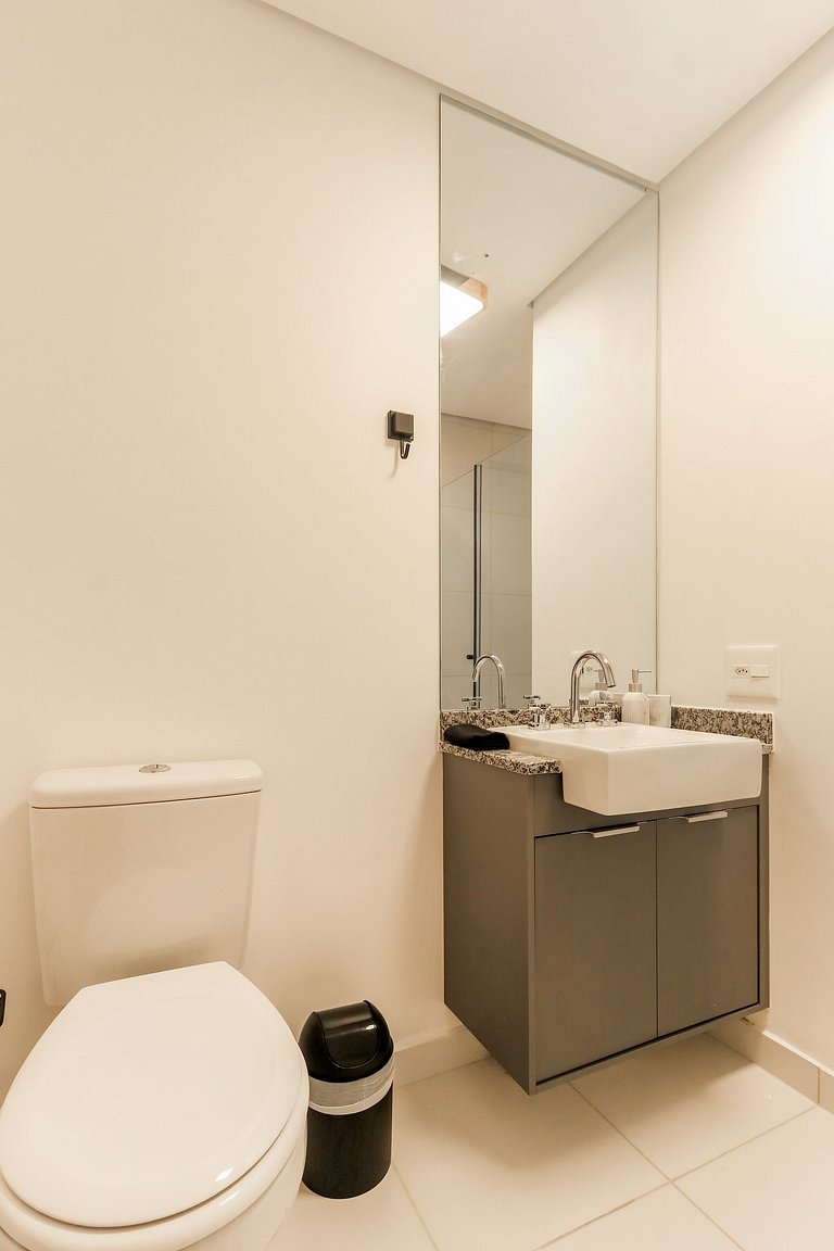 Moderno e aconhegante ne vila Mariana