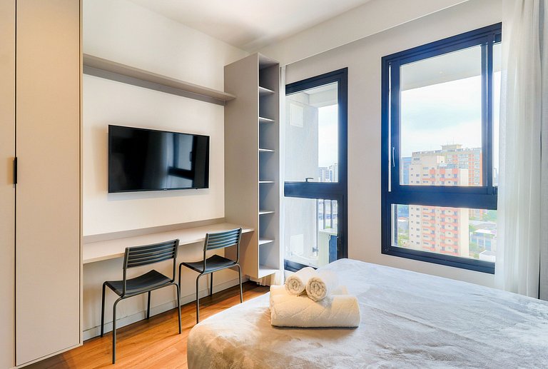 Studio Compacto e Funcional Perto do Metrô