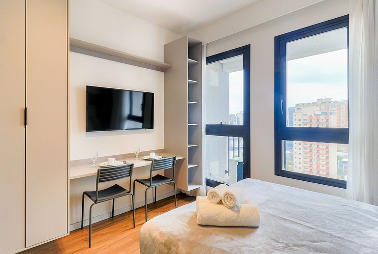 Studio Compacto e Funcional Perto do Metrô