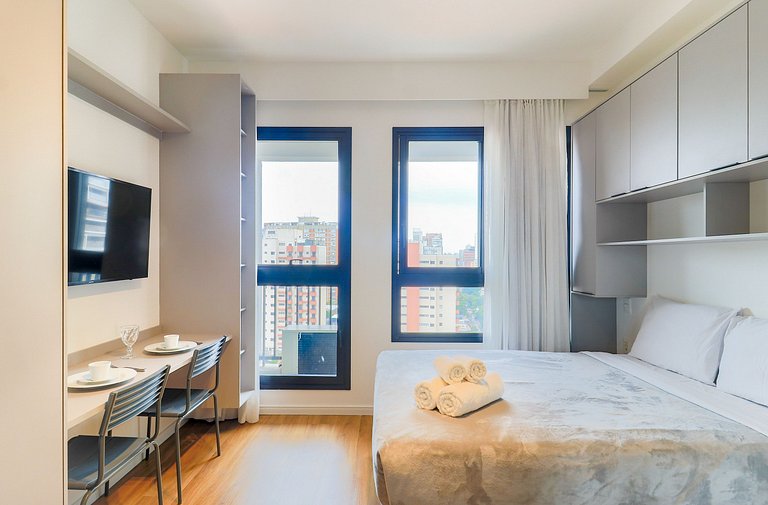 Studio Compacto e Funcional Perto do Metrô