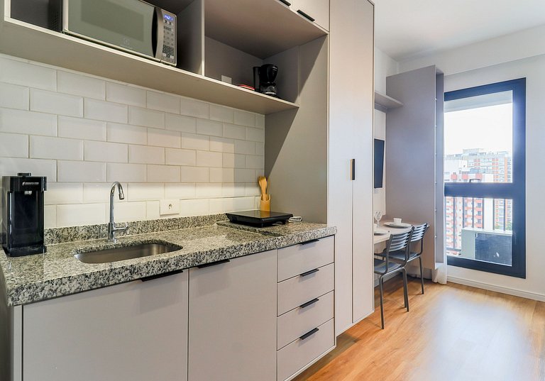 Studio Compacto e Funcional Perto do Metrô