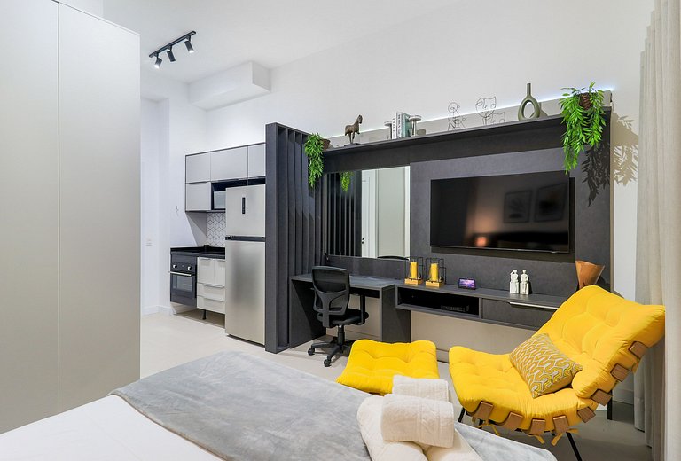 Studio em Perdizes - Elegante e Confortavel