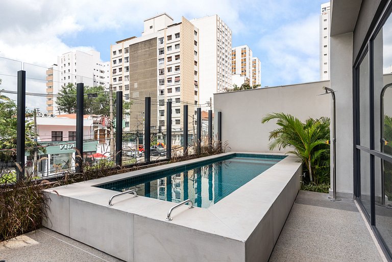 Studio Surgar Alto padrão em Perdizes