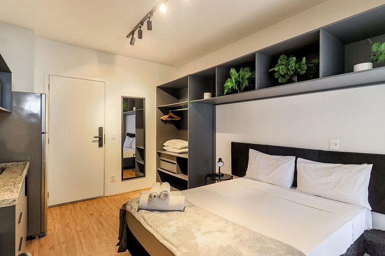 Studio Aconchegante a poucos passos do metro