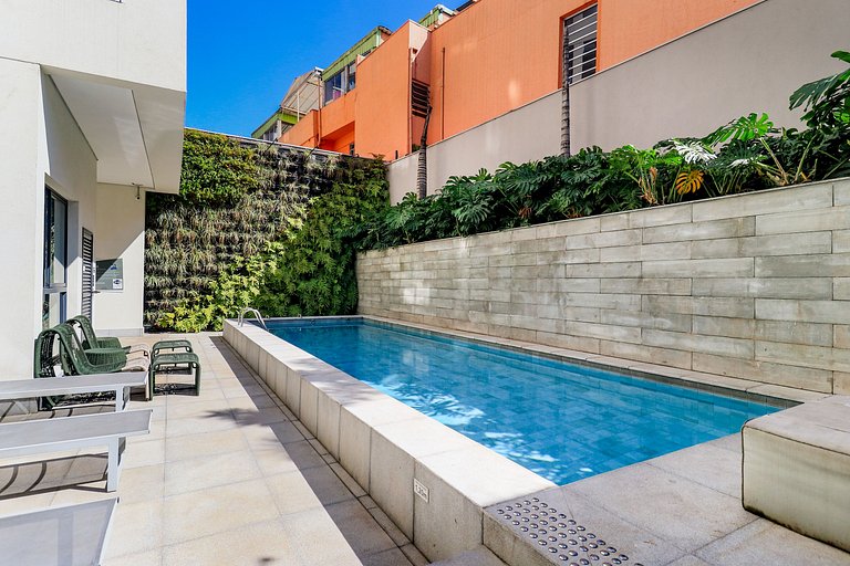 Studio Moderno a poucos passos do metro