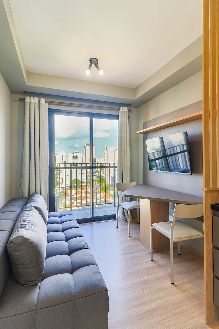 Apto Compacto e Bem Localizado na Vila Olímpia