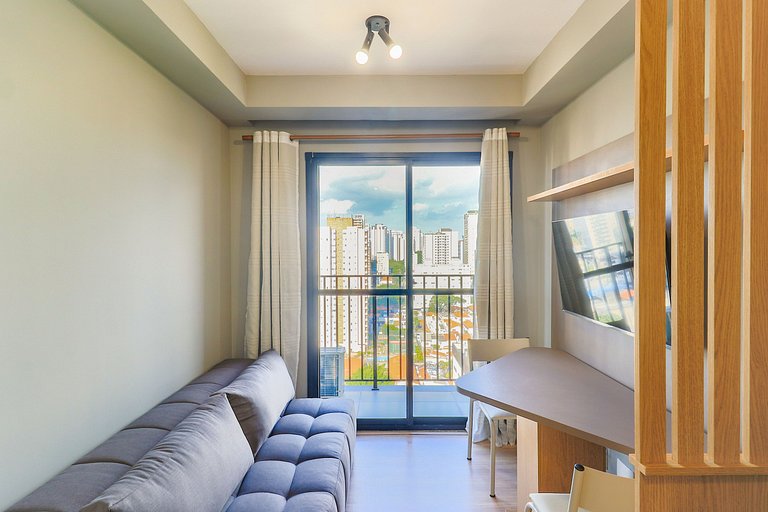 Apto Compacto e Bem Localizado na Vila Olímpia