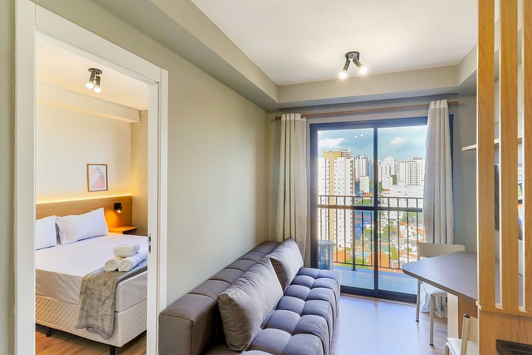 Apto Compacto e Bem Localizado na Vila Olímpia