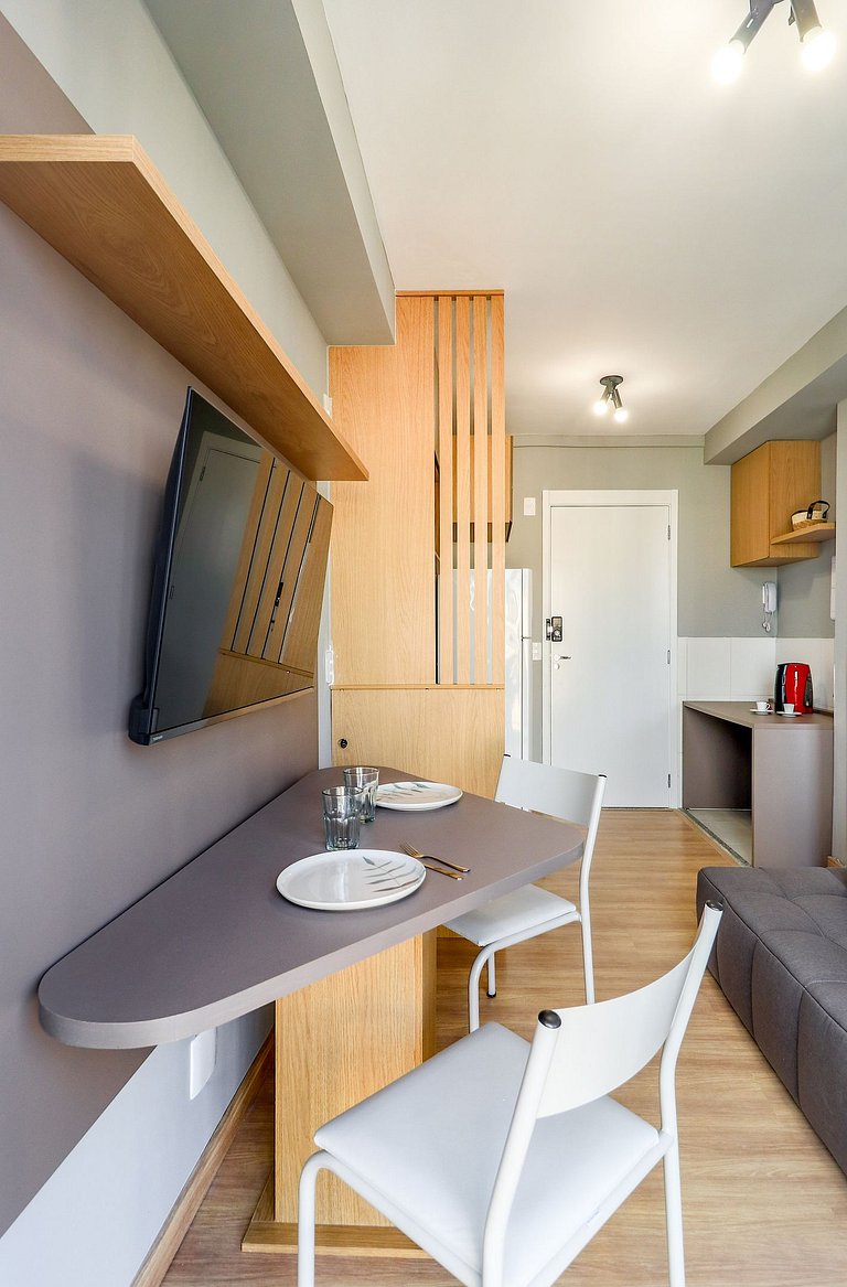 Apto Compacto e Bem Localizado na Vila Olímpia