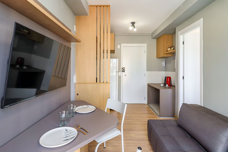 Apto Compacto e Bem Localizado na Vila Olímpia