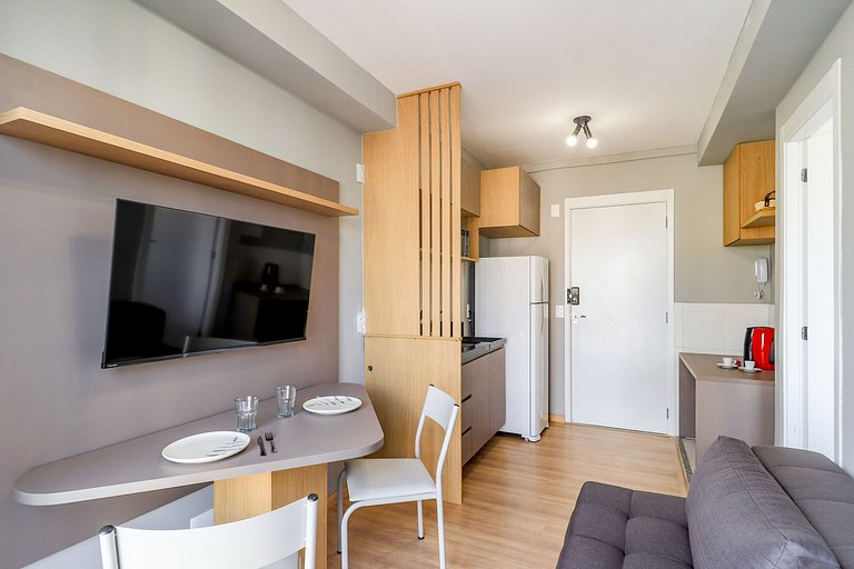 Apto Compacto e Bem Localizado na Vila Olímpia