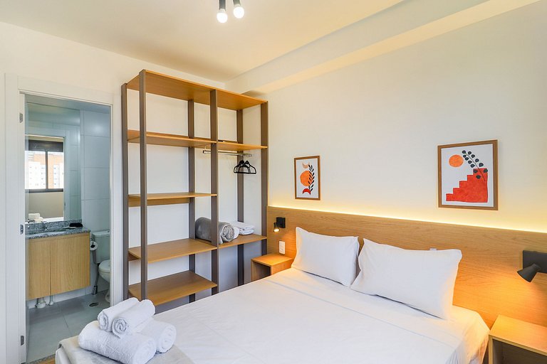 Apto Compacto e Bem Localizado na Vila Olímpia