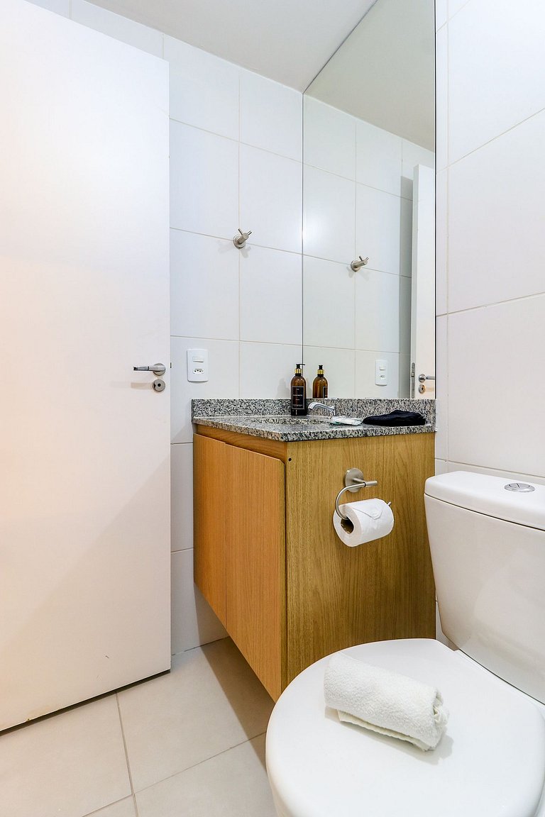 Apto Compacto e Bem Localizado na Vila Olímpia