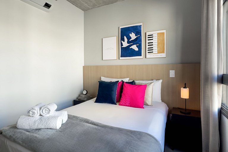 Studio Aconchegante de Alto Padrão