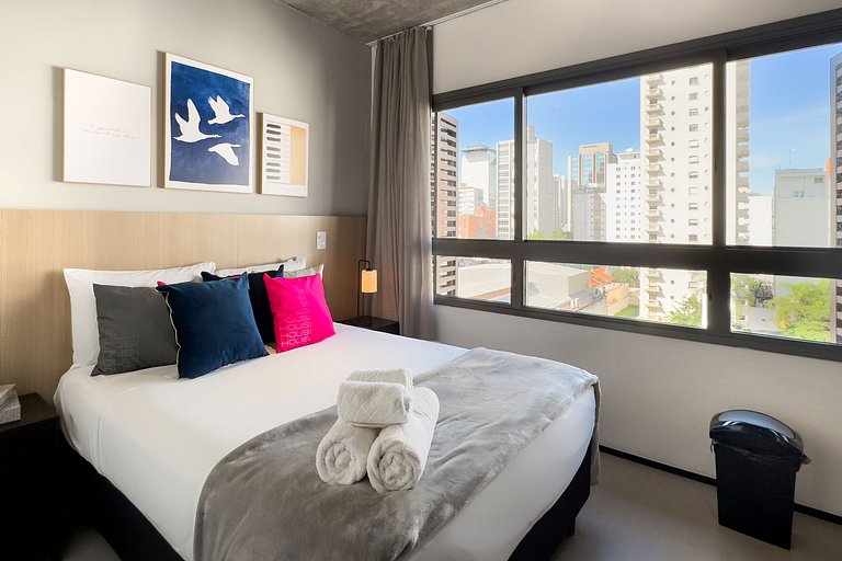 Studio Aconchegante de Alto Padrão