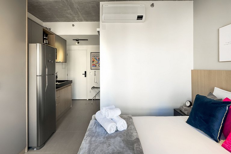 Studio Aconchegante de Alto Padrão