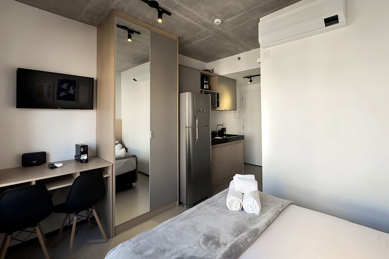 Studio Aconchegante de Alto Padrão