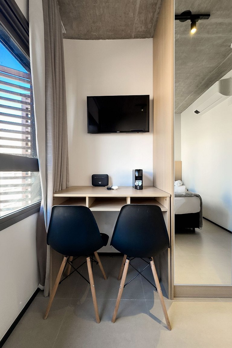 Studio Aconchegante de Alto Padrão