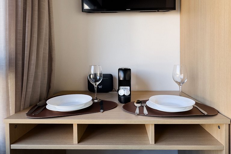 Studio Aconchegante de Alto Padrão