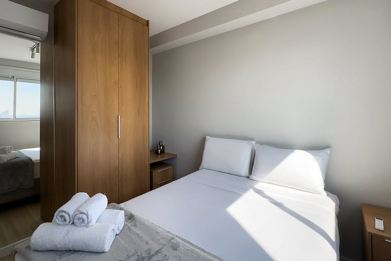 Apto Moderno com Vista Panorâmica em Moema