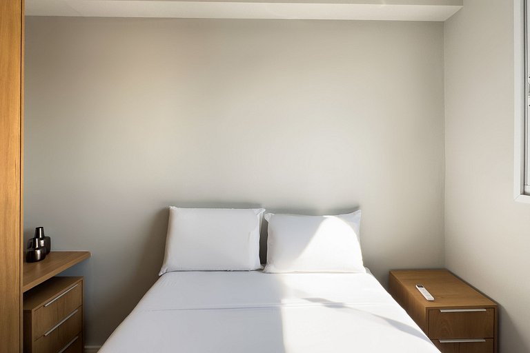 Apto Moderno com Vista Panorâmica em Moema