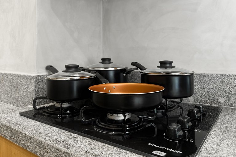 Apto Moderno com Vista Panorâmica em Moema