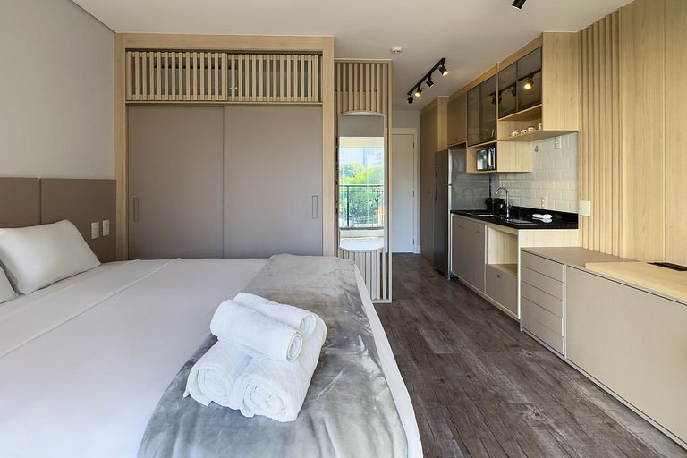 Studio Moderno Próximo ao Metrô Moema