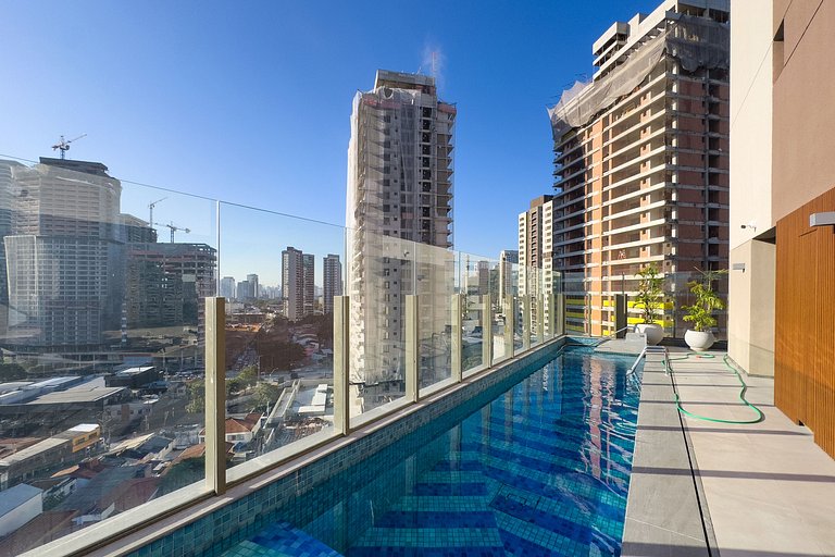 Studio Completo e Elegante no Brooklin