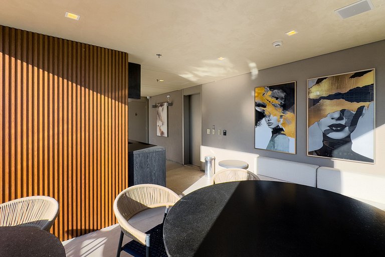 Studio Completo e Elegante no Brooklin