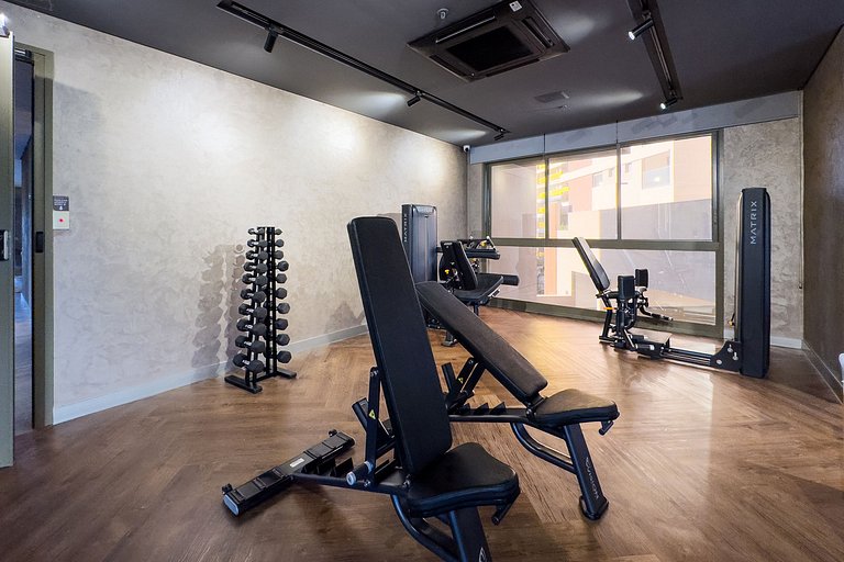 Studio Completo e Elegante no Brooklin