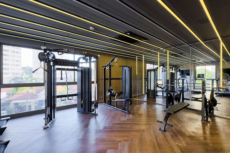 Studio Completo e Elegante no Brooklin