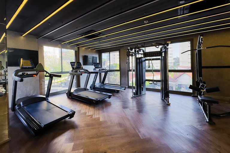 Studio Completo e Elegante no Brooklin